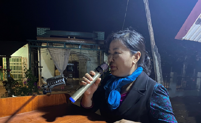 Phat dong quan chung o xa Ea Hleo 2